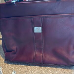 Elegant Red Leather Bag